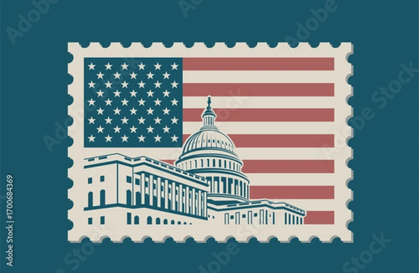 Obraz united states capitol building