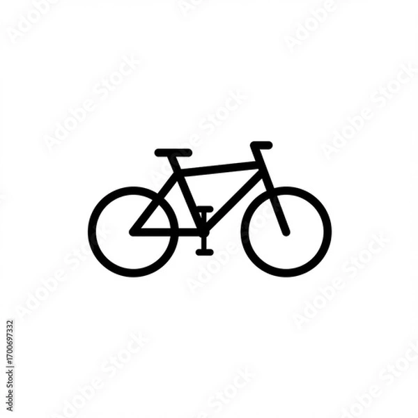 Fototapeta 2D Bicycle icon