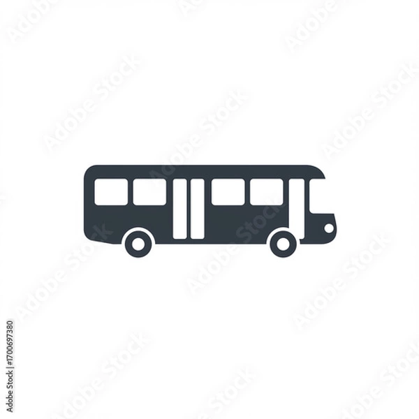 Obraz 2D Bus icon