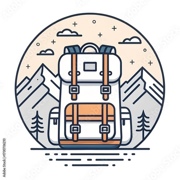 Obraz illustration of Bag