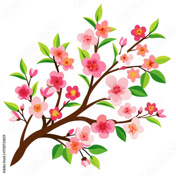 Obraz cherry blossom branch
