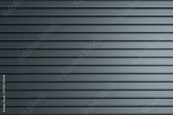 Fototapeta Gunmetal horizontal wooden planks. Light is coming from right
