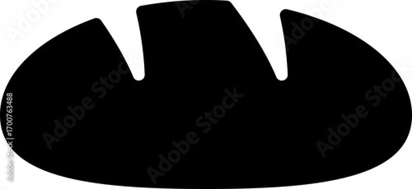Obraz bread icon, symbol, logo