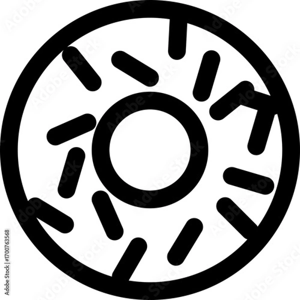 Obraz bread icon, symbol, logo