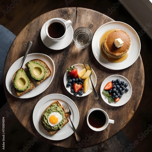 Obraz gourmet breakfast