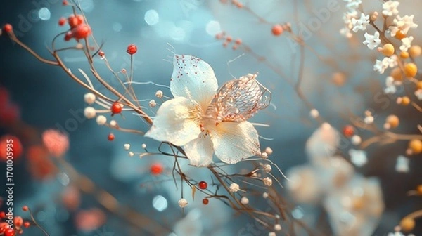 Obraz Delicate flower arrangement