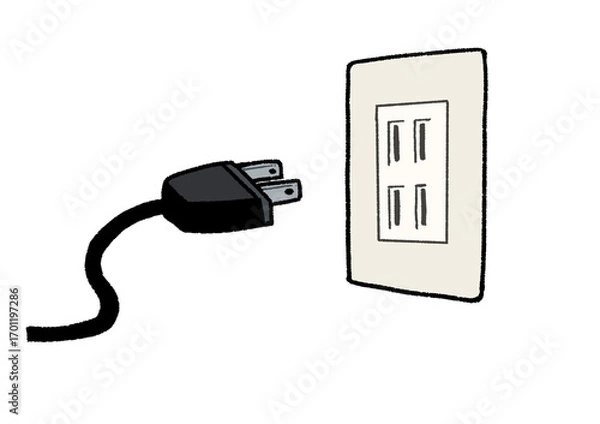 Fototapeta コンセント