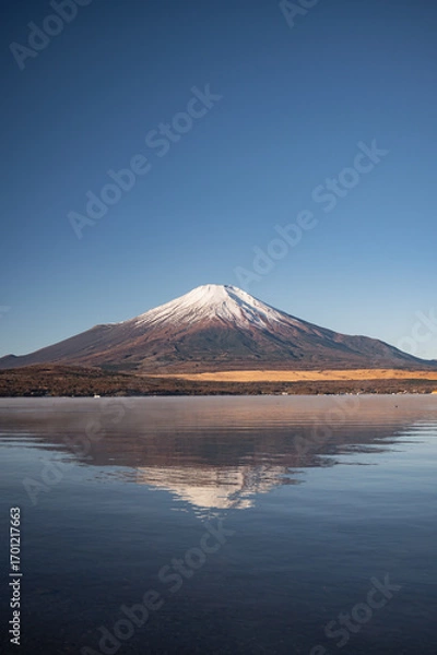 Obraz 山中湖から望む富士山