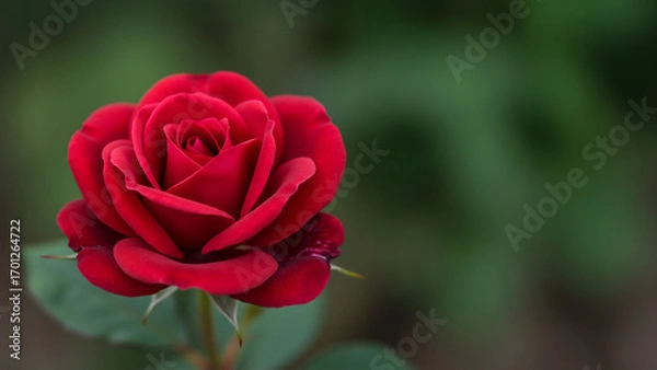 Fototapeta 장미꽃 빨간 꽃 사진