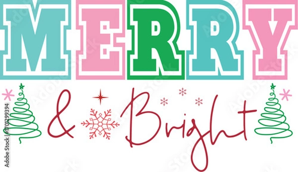 Obraz Merry & bright
