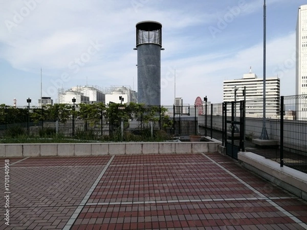 Fototapeta 屋上