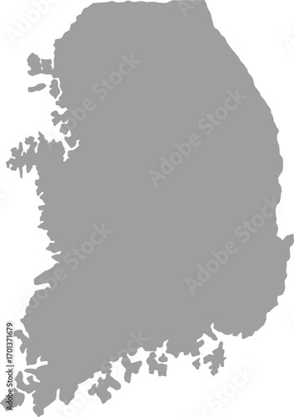 Obraz 한국지도 2