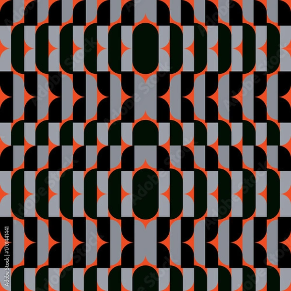 Obraz seamless geometric pattern