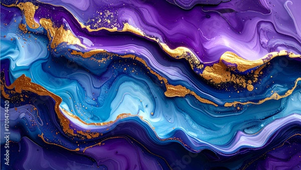 Obraz マーブル模様