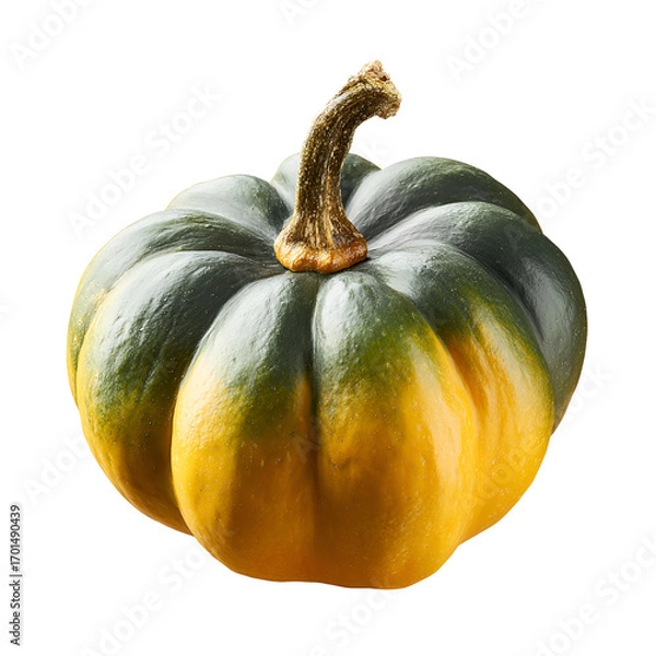 Obraz Acorn Squash Isolated on Transparent Background