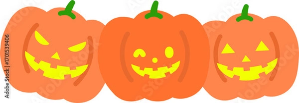 Obraz 할로윈 호박과 유령