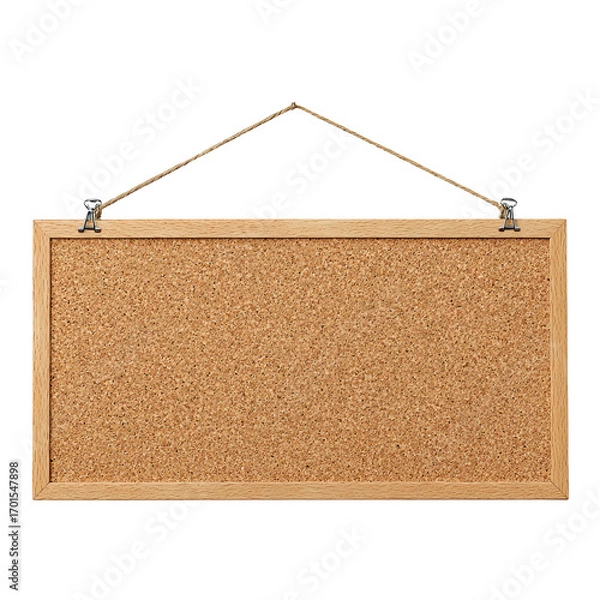 Obraz Cork bulletin board, hanging