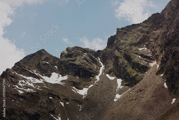 Fototapeta monte rosa glacier