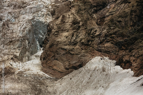 Fototapeta monte rosa glacier