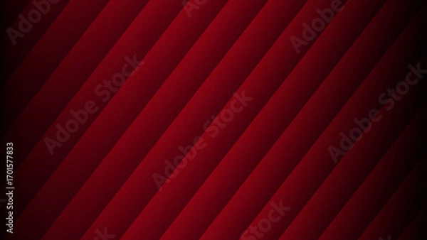 Fototapeta Red and Black Diagonal Stripe Background, Bold Abstract Gradient Texture for Graphic Design
