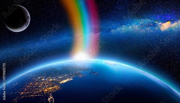 Obraz 宇宙空間の壮大な眺め！