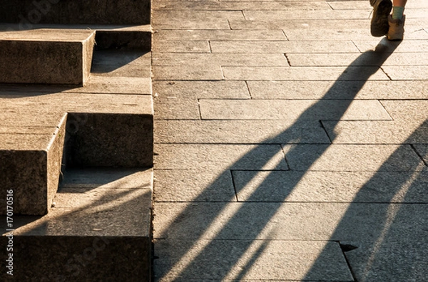 Fototapeta Street shadow