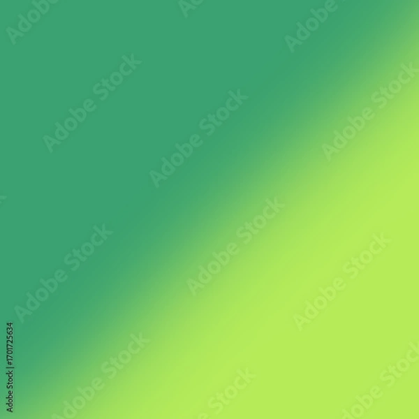 Obraz Deep and light gradient green background