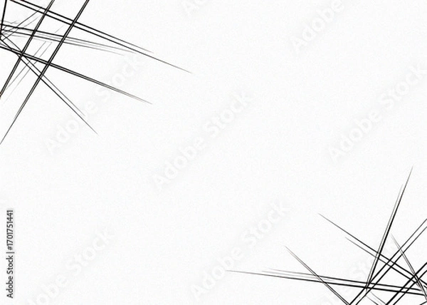 Fototapeta Modern minimal background with sharp cornered blocks and light shadow effect