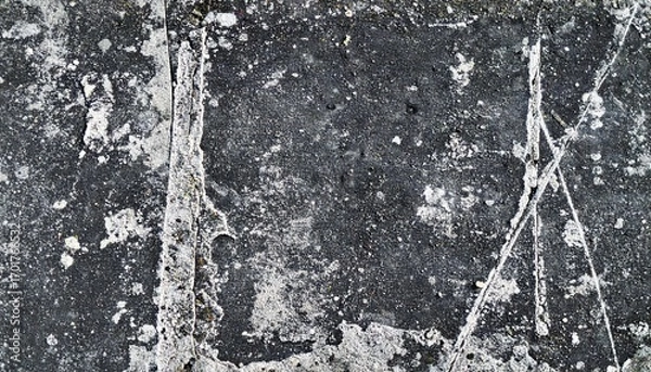 Obraz Distressed Dark Concrete Grunge Texture Background