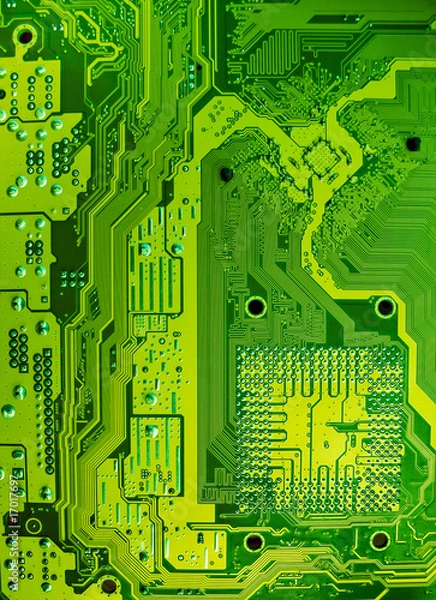 Obraz PC Electronic circuit