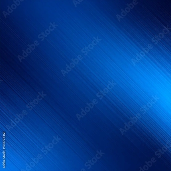 Obraz Diagonal blue lines create a gradient effect