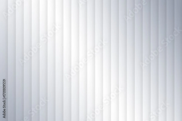 Obraz Ribbed or reeded glass effect white background texture