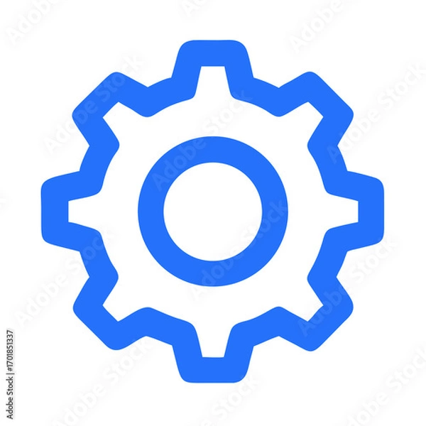 Fototapeta gear wheel icon