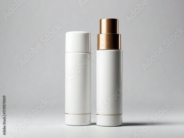 Obraz セラムボトル　モックアップ　サンプルイメージ	