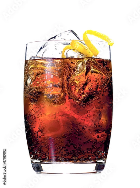 Obraz beverage, rum or whiskey cocktail