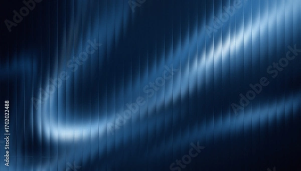 Fototapeta Abstract deep blue swirling light streaks textured background for futuristic designs
