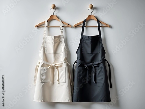 Fototapeta Durable Canvas Work Aprons for Kitchen and Workshop Use