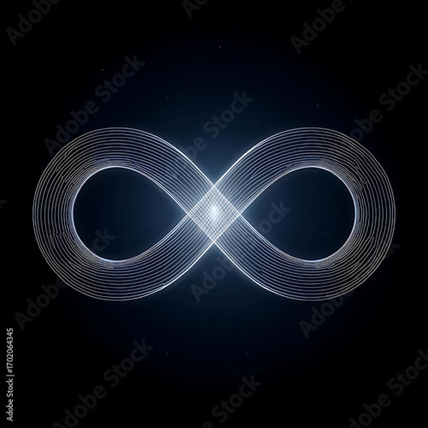 Obraz abstract fractal background