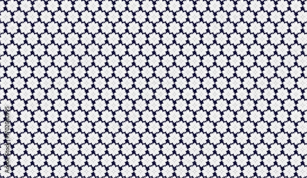 Fototapeta Seamless Abstract Pattern Set | Modern Geometric & Floral Textures for Graphic Design, Branding & Digital Projects