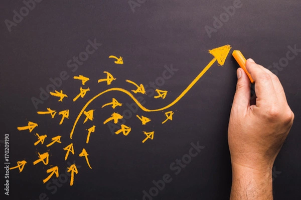 Obraz Lider strzały