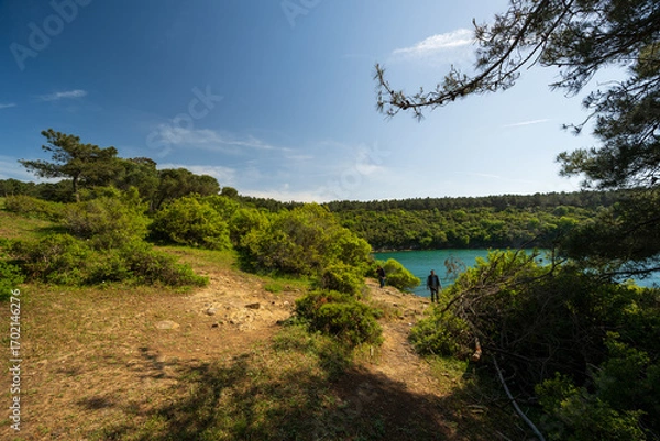 Fototapeta Hamsilos: Der einzige Fjord der Türkei – Naturidylle an der Schwarzmeerküste