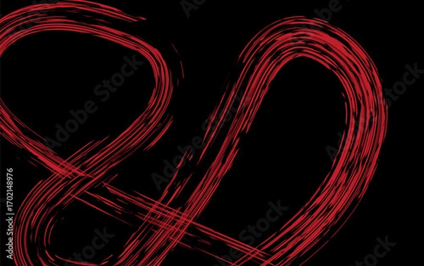 Fototapeta Modern Red Grunge Texture for Creative Design.