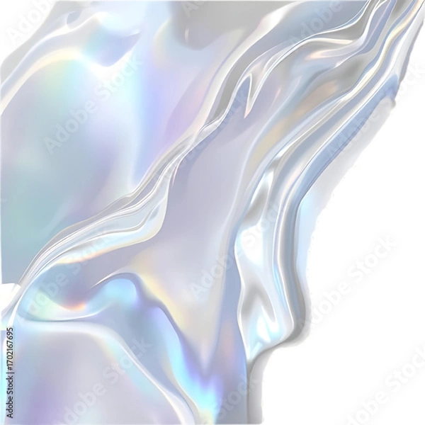 Obraz Holographic Fluid Overlay