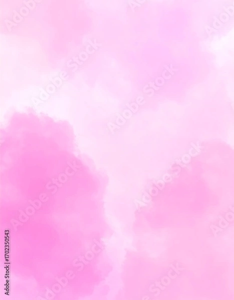 Fototapeta Soft pink clouds