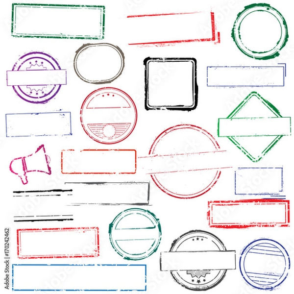 Obraz Ramki do stempli