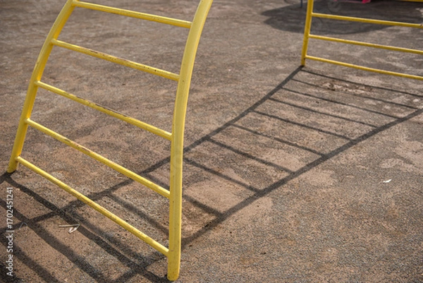 Obraz Monkey Bars and Shadows