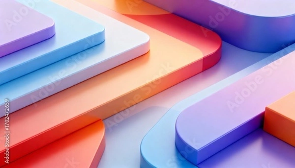 Obraz プレゼンや資料に抽象的で最先端なイメージ