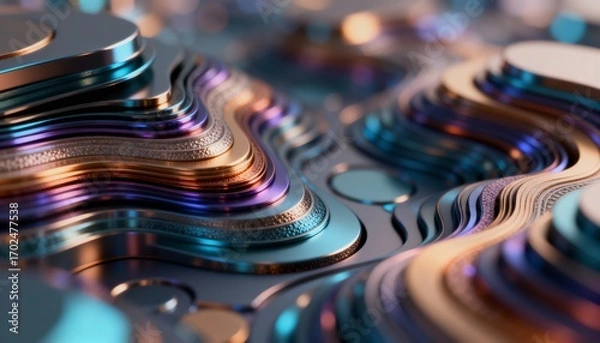 Obraz プレゼンや資料に抽象的で最先端なイメージ