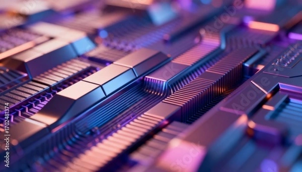 Obraz プレゼンや資料に抽象的で最先端なイメージ