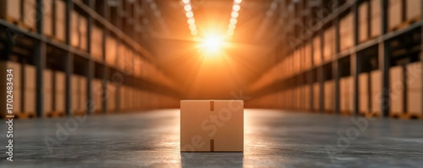 Obraz cargo management with delivery scheduling. Automated system generating and updating delivery timelines on a holographic display in a logistics hub